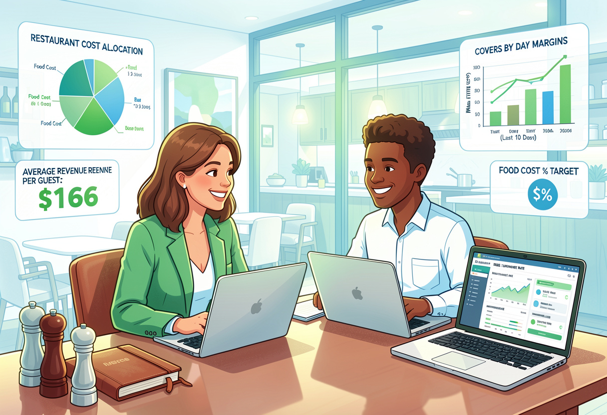 Professional team working on financial analytics